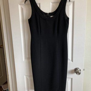 Liz Claiborne Black fitted dress - size  6